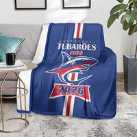 Cape Verde 2026 Football Blanket Blue Sharks WC Debut - Wonder Print Shop