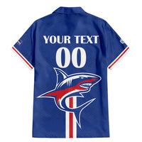 Custom Cape Verde 2026 Football Family Matching Mermaid Dress and Hawaiian Shirt Blue Sharks WC Debut - Wonder Print Shop