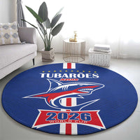 Cape Verde 2026 Football Round Carpet Blue Sharks WC Debut - Wonder Print Shop