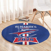 Cape Verde 2026 Football Round Carpet Blue Sharks WC Debut - Wonder Print Shop