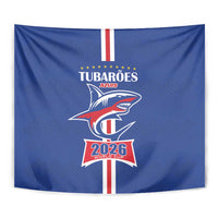 Cape Verde 2026 Football Tapestry Blue Sharks WC Debut - Wonder Print Shop