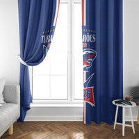 Cape Verde 2026 Football Window Curtain Blue Sharks WC Debut - Wonder Print Shop