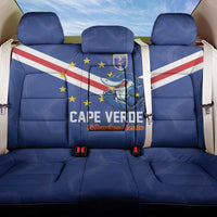 Cape Verde Football Back Car Seat Cover Tubaroes Azuis Make History - Wonder Print Shop