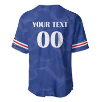 Custom Cape Verde Football Baseball Jersey Tubaroes Azuis Make History - Wonder Print Shop