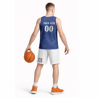 Custom Cape Verde Football Basketball Jersey Tubaroes Azuis Make History - Wonder Print Shop