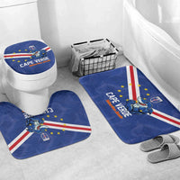 Cape Verde Football Bathroom Set Tubaroes Azuis Make History - Wonder Print Shop