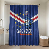 Cape Verde Football Bathroom Set Tubaroes Azuis Make History - Wonder Print Shop