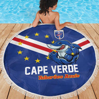 Cape Verde Football Beach Blanket Tubaroes Azuis Make History - Wonder Print Shop