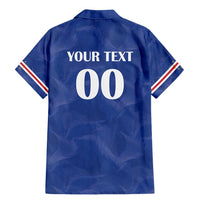 Custom Cape Verde Football Family Matching Mermaid Dress and Hawaiian Shirt Tubaroes Azuis Make History - Wonder Print Shop
