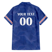 Custom Cape Verde Football Family Matching Puletasi and Hawaiian Shirt Tubaroes Azuis Make History - Wonder Print Shop