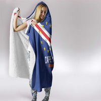 Cape Verde Football Hooded Blanket Tubaroes Azuis Make History - Wonder Print Shop