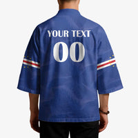Custom Cape Verde Football Kimono Tubaroes Azuis Make History - Wonder Print Shop