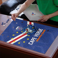 Cape Verde Football Puzzle Tubaroes Azuis Make History - Wonder Print Shop