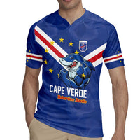 Custom Cape Verde Football Rugby Jersey Tubaroes Azuis Make History - Wonder Print Shop