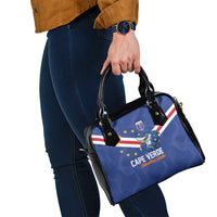 Cape Verde Football Shoulder Handbag Tubaroes Azuis Make History - Wonder Print Shop
