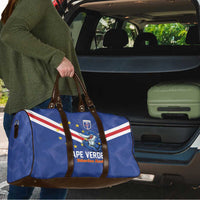 Cape Verde Football Travel Bag Tubaroes Azuis Make History - Wonder Print Shop