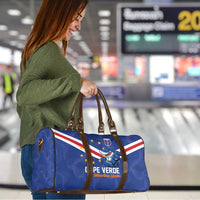 Cape Verde Football Travel Bag Tubaroes Azuis Make History - Wonder Print Shop