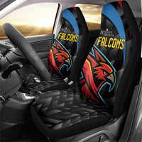 Antigua and Barbuda Cricket Car Seat Cover Falcons Flying High - Wonder Print Shop