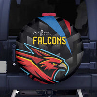 Antigua and Barbuda Cricket Spare Tire Cover Falcons Flying High - Wonder Print Shop