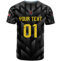 Custom Antigua and Barbuda Cricket T Shirt Falcons Flying High - Wonder Print Shop