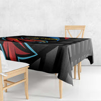 Antigua and Barbuda Cricket Tablecloth Falcons Flying High - Wonder Print Shop