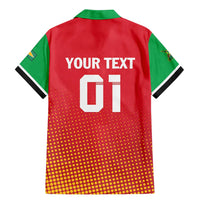 Custom Guyana Cricket Amazon Warriors Family Matching Mermaid Dress and Hawaiian Shirt All The Way Champions - Wonder Print Shop