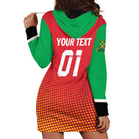 Custom Guyana Cricket Amazon Warriors Hoodie Dress All The Way Champions - Wonder Print Shop
