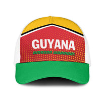 Guyana Cricket Amazon Warriors Mesh Trucker Cap All The Way Champions - Wonder Print Shop