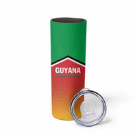 Custom Guyana Cricket Amazon Warriors Skinny Tumbler All The Way Champions - Wonder Print Shop
