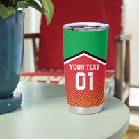 Custom Guyana Cricket Amazon Warriors Tumbler Cup All The Way Champions - Wonder Print Shop