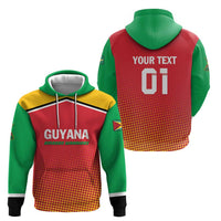 Custom Guyana Cricket Amazon Warriors Zip Hoodie All The Way Champions - Wonder Print Shop
