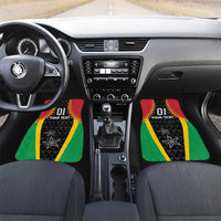 Saint Kitts and Nevis Cricket Patriots Car Mats St Kitts Nevis in Our Blood - Wonder Print Shop