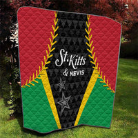 Saint Kitts and Nevis Cricket Patriots Quilt St Kitts Nevis in Our Blood - Wonder Print Shop