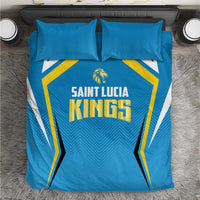 Saint Lucia Cricket Bedding Set St Lucia Stars Champions 2024 - Wonder Print Shop