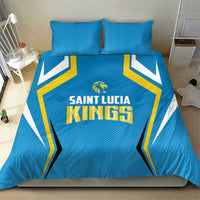 Saint Lucia Cricket Bedding Set St Lucia Stars Champions 2024 - Wonder Print Shop