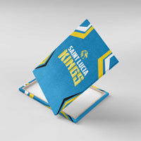 Saint Lucia Cricket Canvas Wall Art St Lucia Stars Champions 2024 - Wonder Print Shop