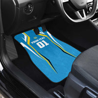 Saint Lucia Cricket Car Mats St Lucia Stars Champions 2024 - Wonder Print Shop