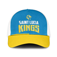Saint Lucia Cricket Mesh Trucker Cap St Lucia Stars Champions 2024 - Wonder Print Shop
