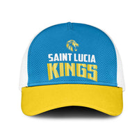 Saint Lucia Cricket Mesh Trucker Cap St Lucia Stars Champions 2024 - Wonder Print Shop