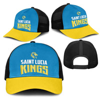 Saint Lucia Cricket Mesh Trucker Cap St Lucia Stars Champions 2024 - Wonder Print Shop