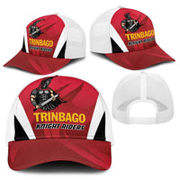 Trinidad and Tobago Cricket Knight Riders Baseball Net Cap Trinbago Wave The Red - Wonder Print Shop
