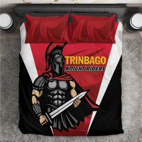 Trinidad and Tobago Cricket Knight Riders Bedding Set Trinbago Wave The Red - Wonder Print Shop