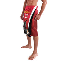 Custom Trinidad and Tobago Cricket Knight Riders Lavalava Trinbago Wave The Red - Wonder Print Shop