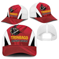 Trinidad and Tobago Cricket Knight Riders Mesh Trucker Cap Trinbago Wave The Red - Wonder Print Shop