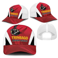 Trinidad and Tobago Cricket Knight Riders Mesh Trucker Cap Trinbago Wave The Red - Wonder Print Shop