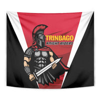 Trinidad and Tobago Cricket Knight Riders Tapestry Trinbago Wave The Red - Wonder Print Shop