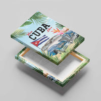 Viva Cuba Libre Canvas Wall Art Libre Car Tropical Style - Wonder Print Shop
