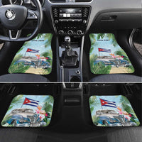 Personalized Viva Cuba Libre Car Mats Libre Car Tropical Style - Wonder Print Shop