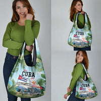 Viva Cuba Libre Grocery Bag Libre Car Tropical Style - Wonder Print Shop