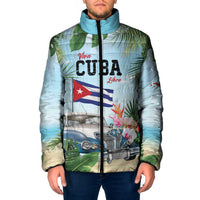 Personalized Viva Cuba Libre Padded Jacket Libre Car Tropical Style - Wonder Print Shop